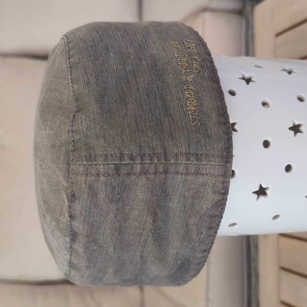Y2K AEO REVERSIBLE Military Cadet Hat - Camo/Tan - Two Hats In One! - Picture 6 of 12
